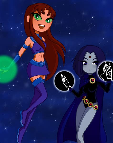 raven or starfire Who is stronger Raven or Starfire? Starfire is incredibly powerful with her starbolts, stellar energy absorption, and superhuman abilities